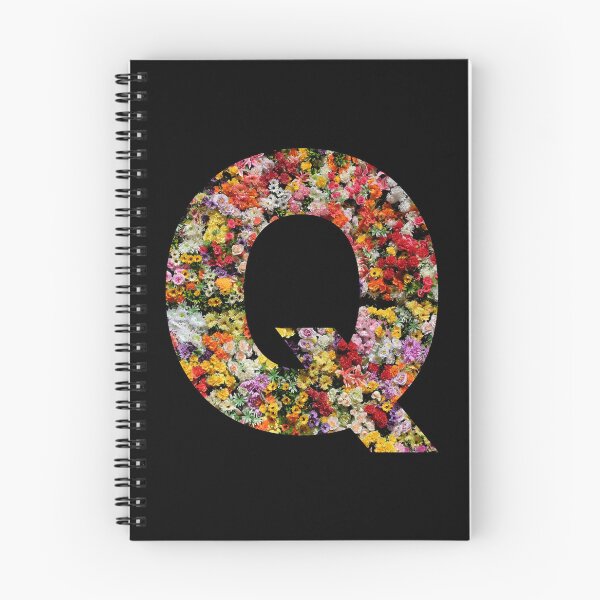 Aperçu de l'œuvre Fleurs initiales de la lettre Q créée et vendue par oli-ml.