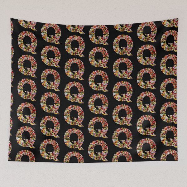 Item preview, Letter Q initial flowers designed and sold by oli-ml.