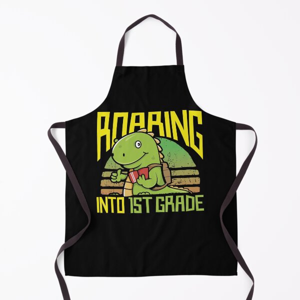 Item preview, Roaring Into 1st Grade Dinosaur Kids Pre K Back To School designed and sold by omgsavariya.