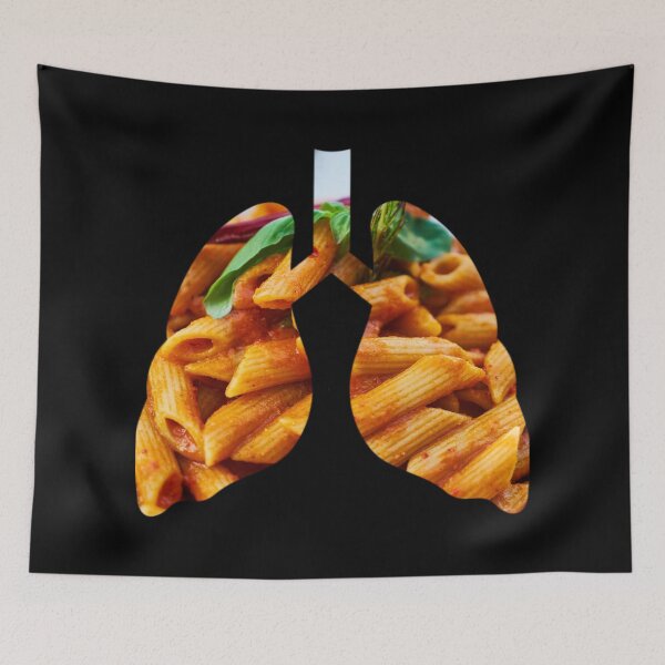 Item preview, Ljungs Art, Breath in the penne, pasta collage, Willow Days designed and sold by avit1.