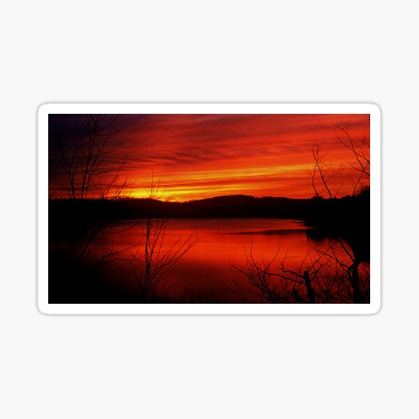 A Sunset Mood Sticker