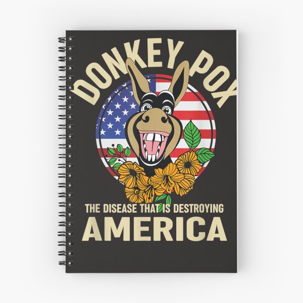 Item preview, donkey pox shirt the disease destroying america designed and sold by Donatella10xx.