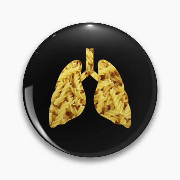 Item preview, Lungs Art, Breath in the fusilli, pasta collage, Willow Days designed and sold by avit1.
