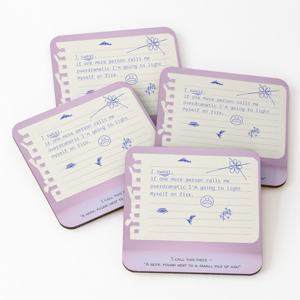 Item preview, Coasters (Set of 4) designed and sold by PittyReese.