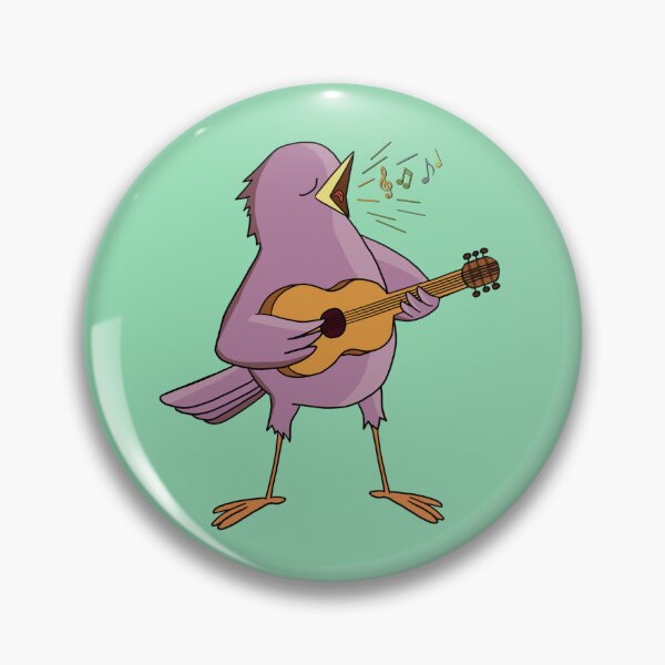 Item preview, Violet bird sings a serenade designed and sold by Kabira77.