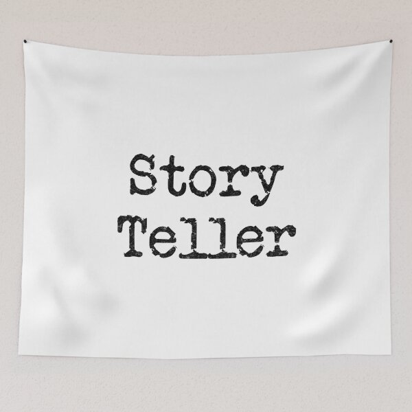 Item preview, Story Teller (Black Text) designed and sold by DieselElkins.