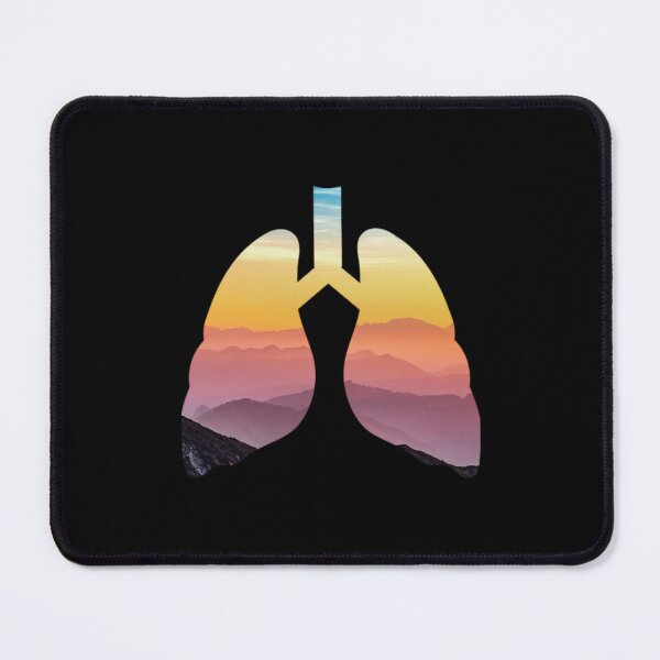 Item preview, Lungs Art, Breath in the mountains, collage, Willow Days designed and sold by avit1.