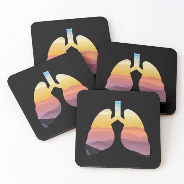 Item preview, Lungs Art, Breath in the mountains, collage, Willow Days designed and sold by avit1.