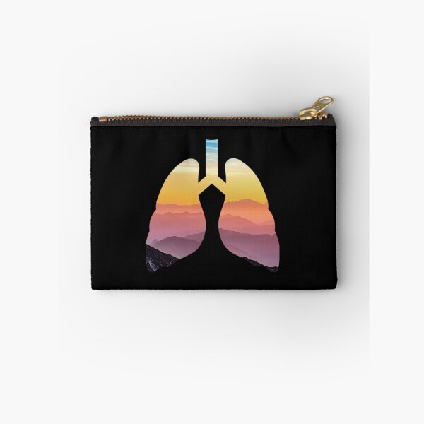 Item preview, Lungs Art, Breath in the mountains, collage, Willow Days designed and sold by avit1.