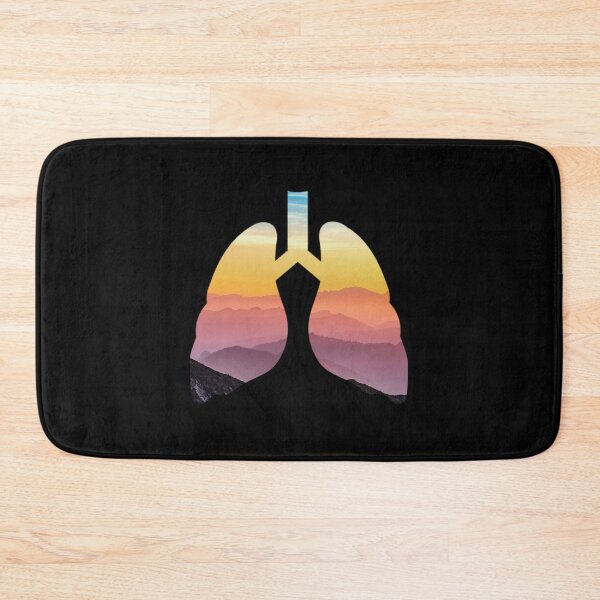 Item preview, Lungs Art, Breath in the mountains, collage, Willow Days designed and sold by avit1.