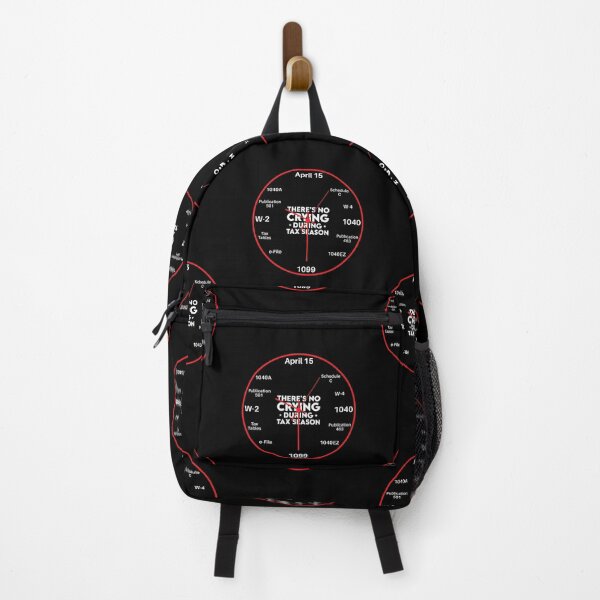 Item preview, Accounting Clock: There Is No Crying During Tax Season Accounting Gift Funny Accountant designed and sold by Adexyl.