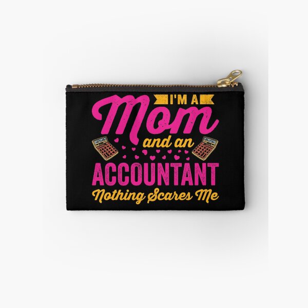 Aperçu de l'œuvre Je suis une maman et un comptable : cadeau de comptabilité Funny Accountant Mother créée et vendue par Adexyl.