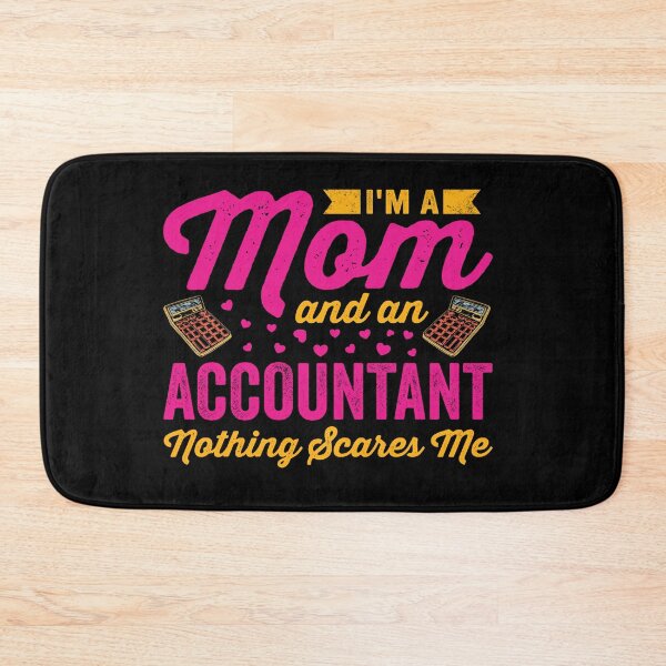 Aperçu de l'œuvre Je suis une maman et un comptable : cadeau de comptabilité Funny Accountant Mother créée et vendue par Adexyl.