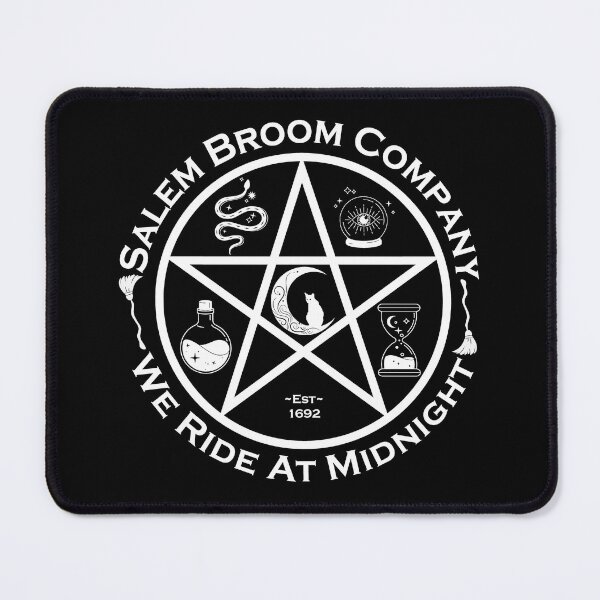 Item preview, Salem Broom Company We Ride At Midnight Halloween Witch designed and sold by PeachesMommy.