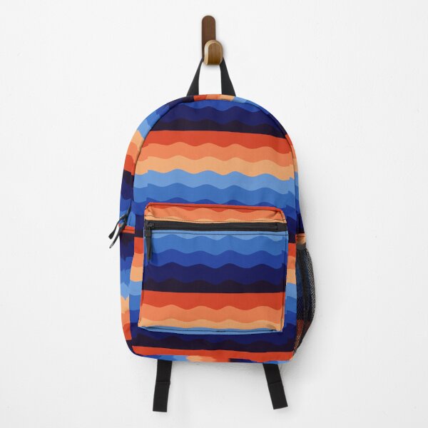 Item preview, Wave colorful pattern summer vibes designed and sold by nickardi.