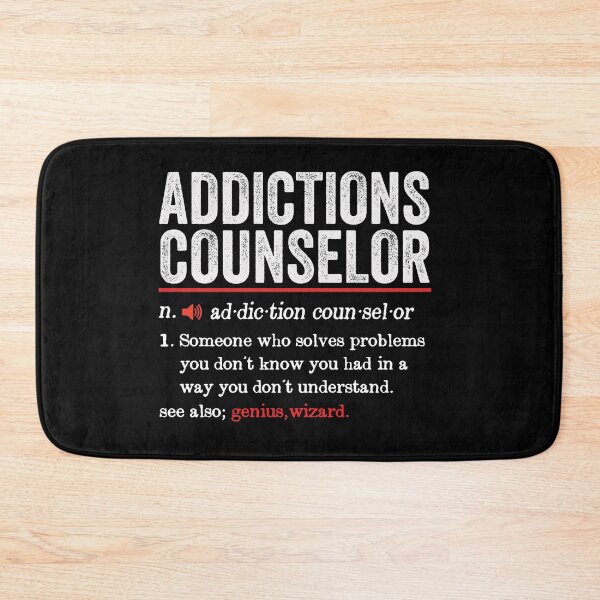 Item preview, Addictions Counselor Funny Definition: Substance Abuse Funny Addiction Counselor Gift designed and sold by Adexyl.