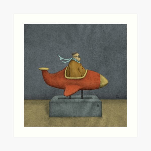 Road to Nowhere - Triptych Panel No. 3 Art Print
