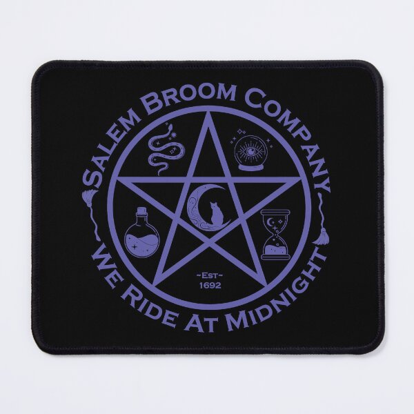 Item preview, Salem Broom Company We Ride At Midnight Halloween Witch designed and sold by PeachesMommy.