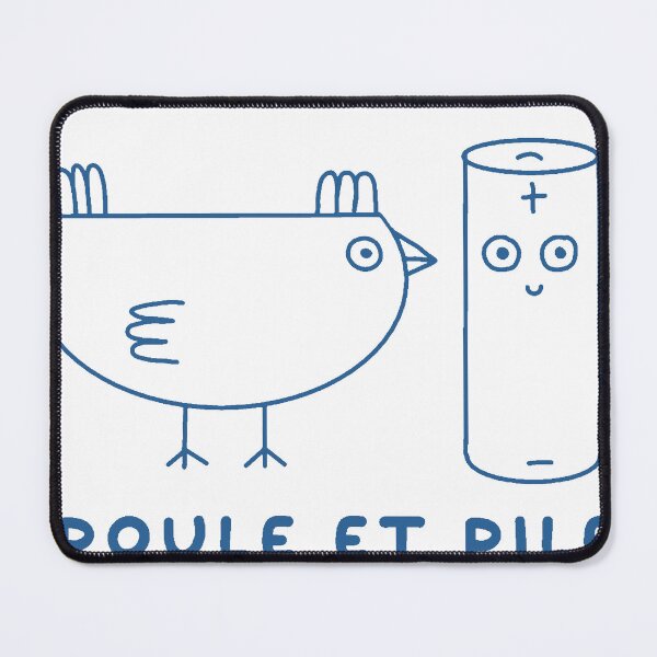 Item preview, Hen and Stack Original dark blue designed and sold by PouleetPile.