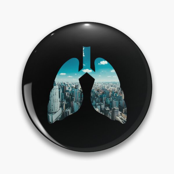 Item preview, Lungs Art, Breath in the city, collage, Willow Days designed and sold by avit1.