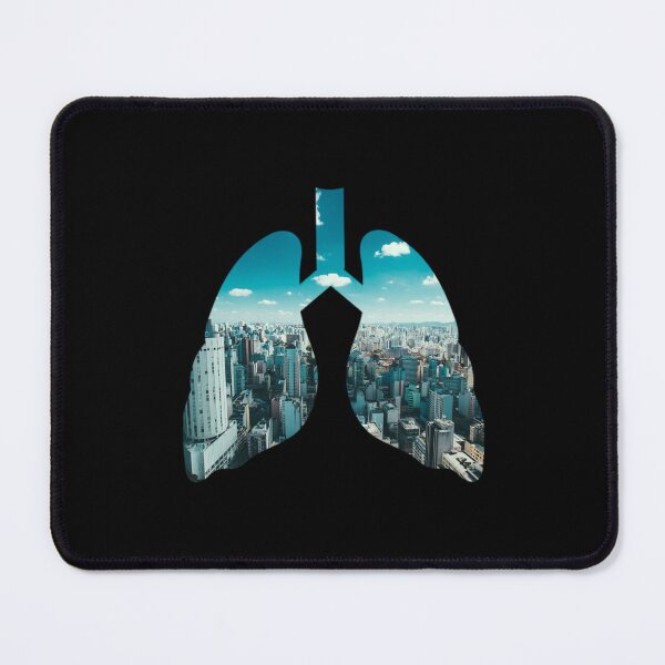 Item preview, Lungs Art, Breath in the city, collage, Willow Days designed and sold by avit1.