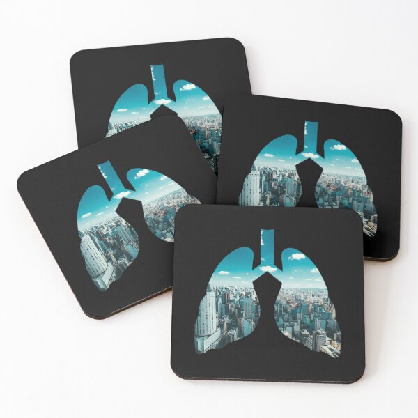 Item preview, Lungs Art, Breath in the city, collage, Willow Days designed and sold by avit1.