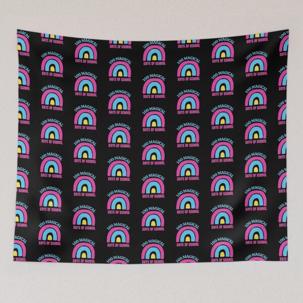 Item preview, 100 Magical Days Of School The Best Teacher Rainbow Design designed and sold by BestTeacher.