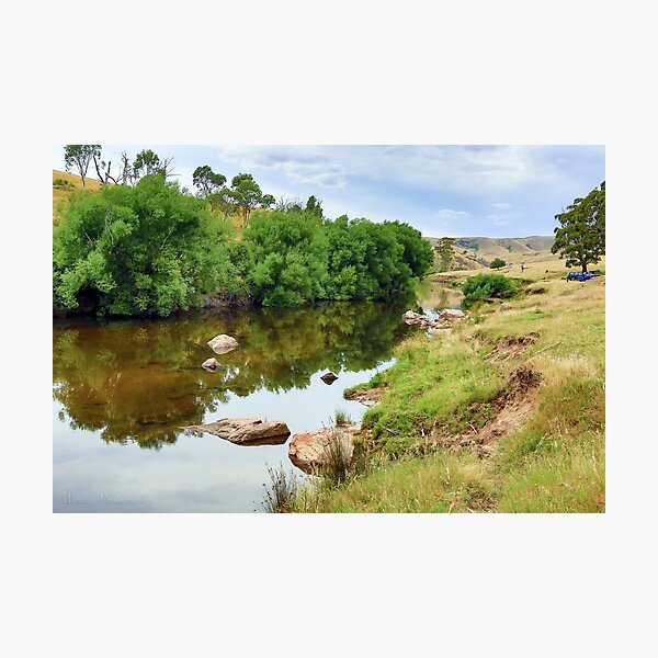 Item preview, Reflections on the Mitta Mitta. designed and sold by WendyJC.