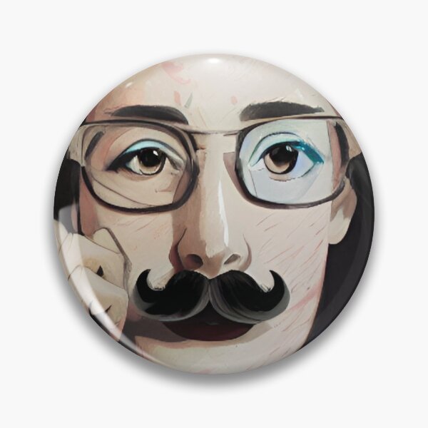 Item preview, Woman with moustache designed and sold by MorningGlory1.