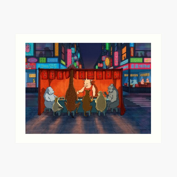 Street Food Art Print