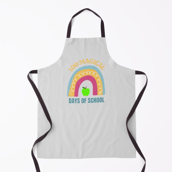 Item preview, 100 Magical Days Of School The Best Teacher Rainbow Green Apple Design designed and sold by BestTeacher.