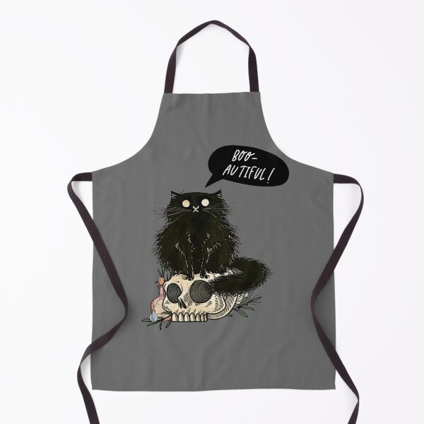 Item preview, Bootiful - Halloween Cat & Skull designed and sold by antevasinart.