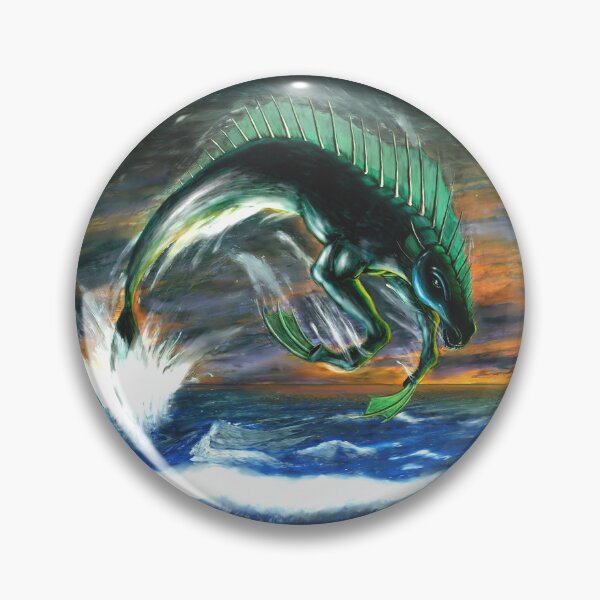 Item preview, mythological hippocampus designed and sold by RobertIlustrado.