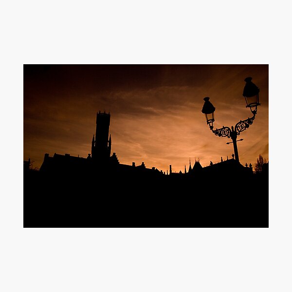 Item preview, Sunset on the Belfry designed and sold by Suraj Mathew.