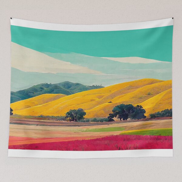 Item preview, AI Colorful Landscape designed and sold by NVDesigns.