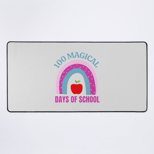 Item preview, 100 Magical Days Of School The Best Teacher Rainbow Purple Design designed and sold by BestTeacher.
