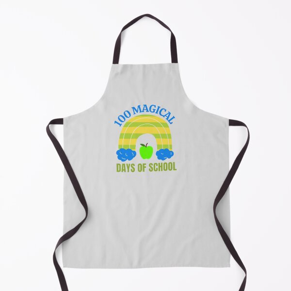 Item preview, 100 Magical Days Of School The Best Teacher Rainbow Yellow Green Design designed and sold by BestTeacher.