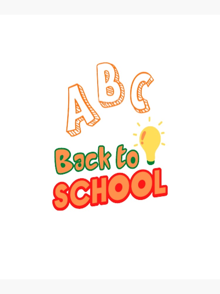 go-back-to-school-poster-for-sale-by-almajiko-redbubble