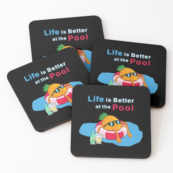 Item preview, Life is Better at the Pool Pineapple chill     designed and sold by ShopNinoLV.