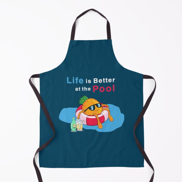 Item preview, Life is Better at the Pool Pineapple chill designed and sold by ShopNinoLV.