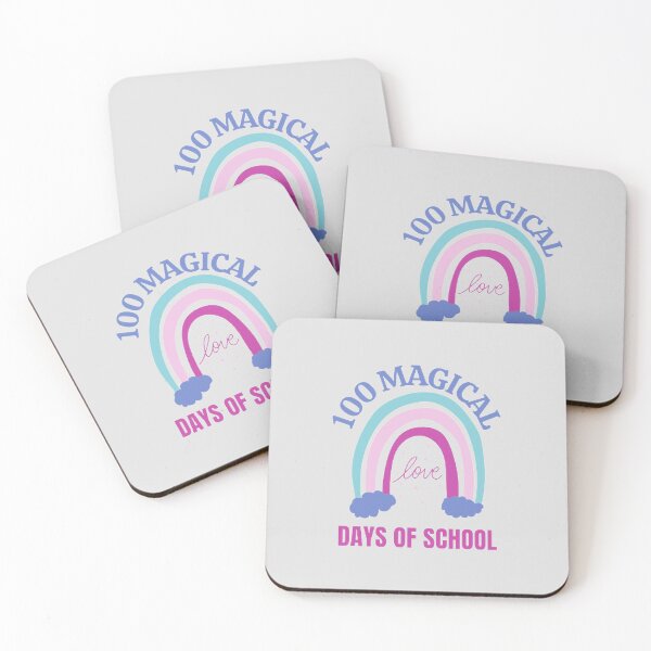 Item preview, 100 Magical Days Of School The Best Teacher Rainbow Love Design designed and sold by BestTeacher.