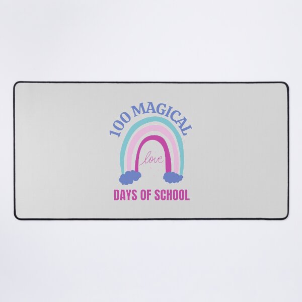 Item preview, 100 Magical Days Of School The Best Teacher Rainbow Love Design designed and sold by BestTeacher.