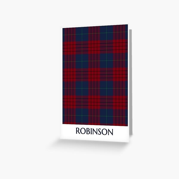 Item preview, Clan Robinson Tartan designed and sold by plaidwerx.