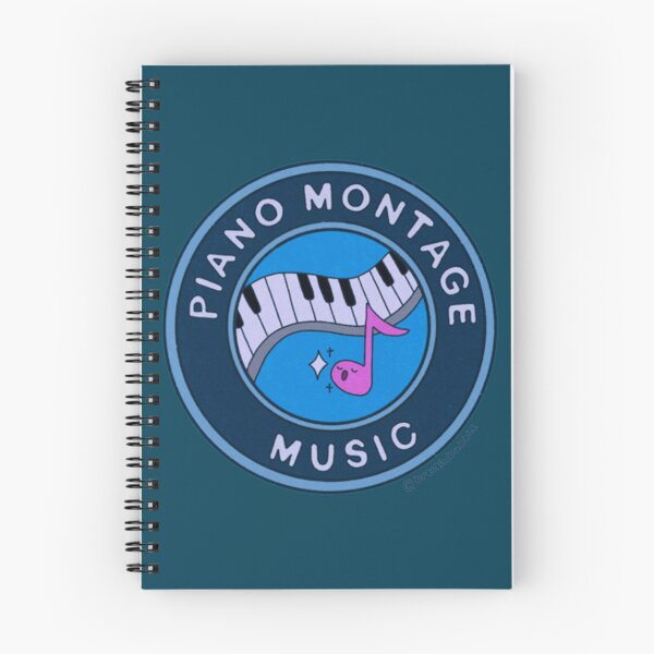 Item preview, Piano Montage Music Badge     designed and sold by ShopNinoLV.