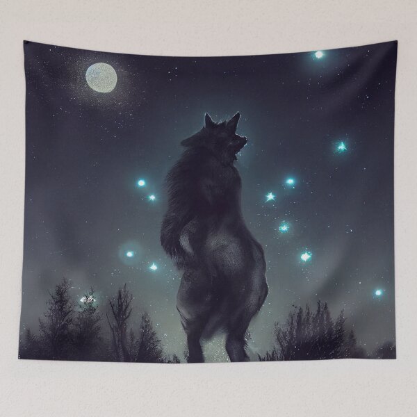 Item preview, Stargazing Werewolf designed and sold by MilesJager.