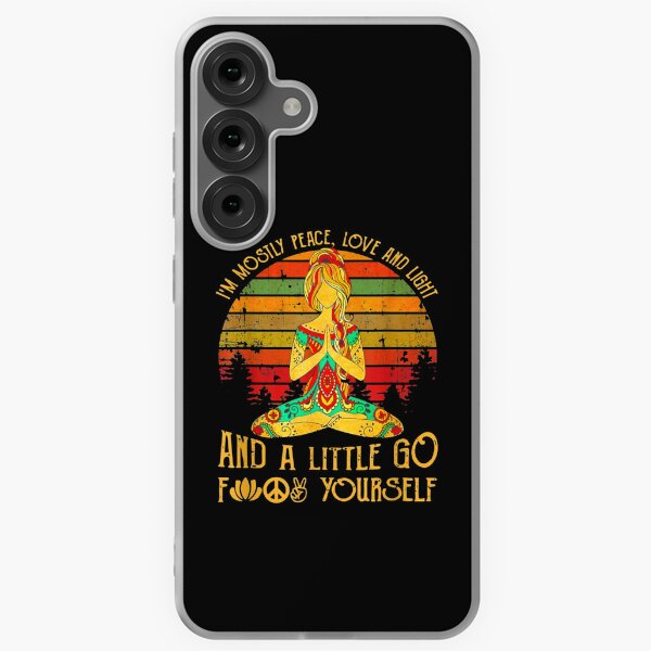 Item preview, Peace, I´m mostly peace, love & light / And a little go fuck yourself designed and sold by urban-design.