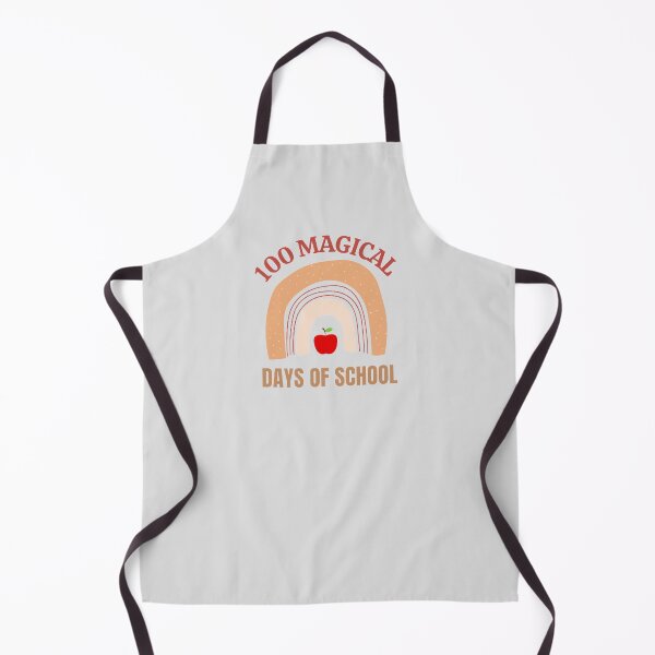 Item preview, 100 Magical Days Of School The Best Teacher Rainbow Brown Design designed and sold by BestTeacher.