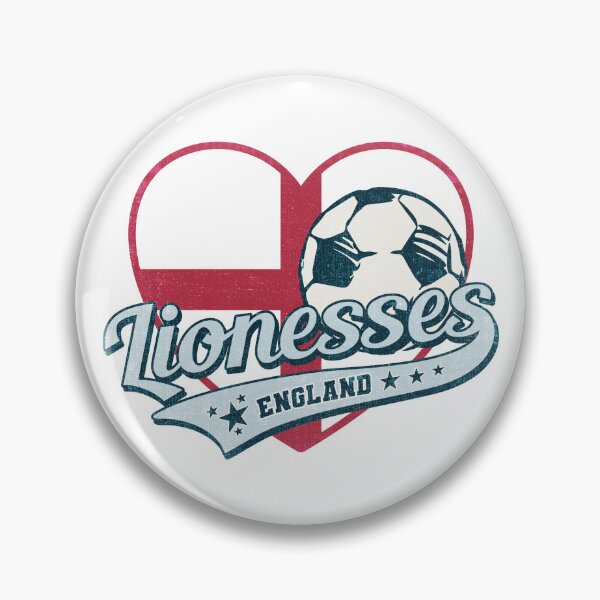 Item preview, England Lionesses Soccer Heart designed and sold by Numero14.