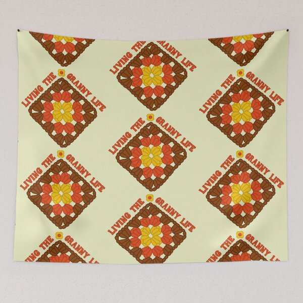 Item preview, Granny Square Life Crochet designed and sold by woahtherepickle.