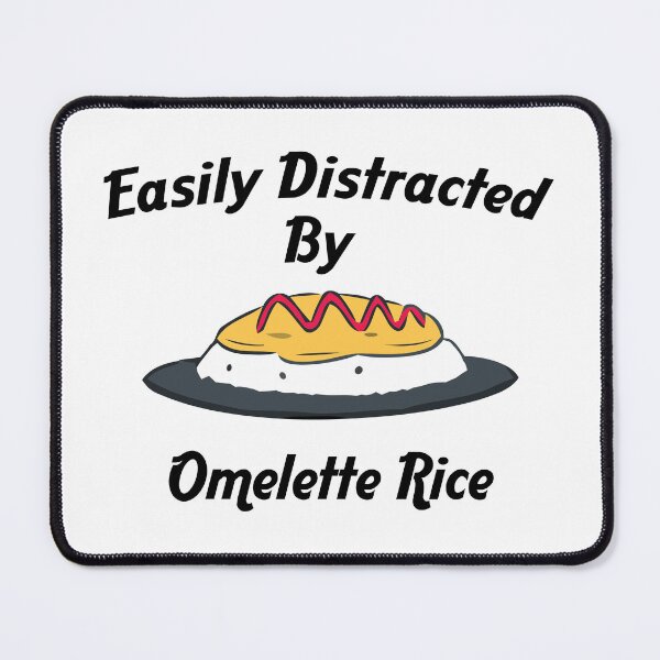 Item preview, Easily Distracted By Omelette With Rice Kawaii Omurice  designed and sold by BestTshirtArt.